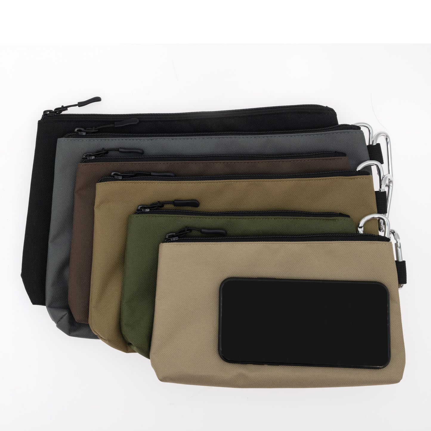 Coreflex 6pack Multi size premium Tool Pouch Zipper Bag, Multipurpose Storage pouch.