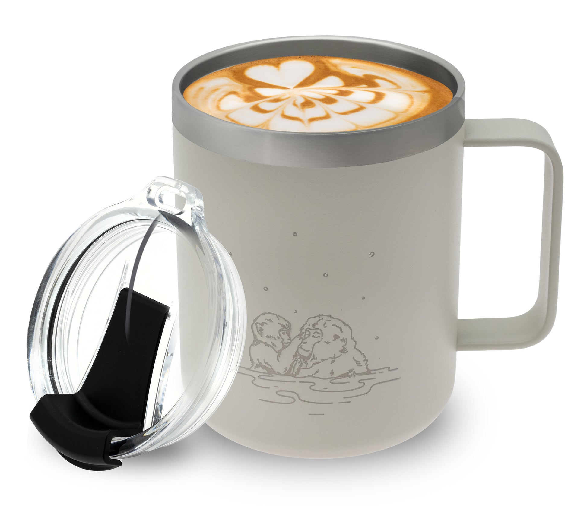 IRON °FLASK Grip Coffee Mug - 16 Oz, Leak Proof, Vacuum Insulated